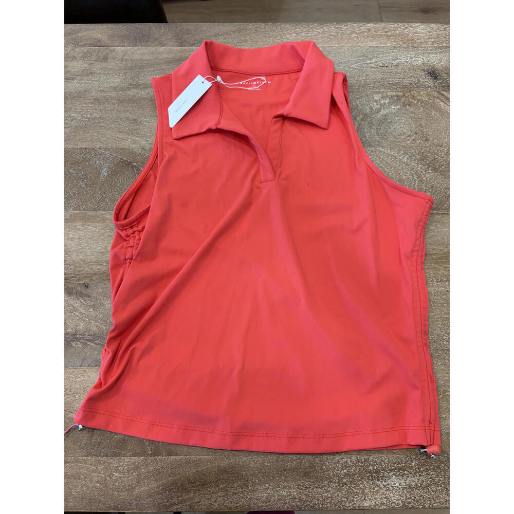 NWT Travis Mathew Women's "Salt Air Don't Care" Polo size L